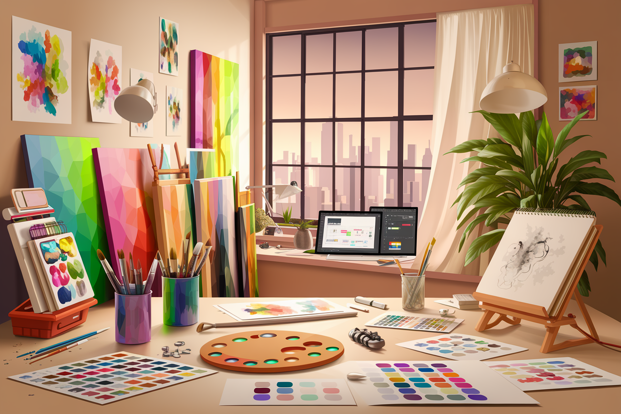 Discover how a passion for art evolved into a successful and fulfilling career in design.