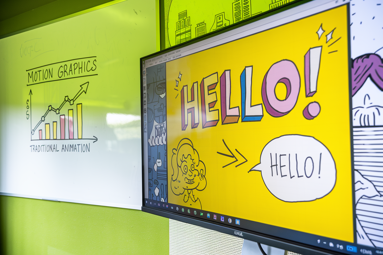 Explore the differences between motion graphics and traditional animation in this comprehensive guide. Learn about their characteristics, uses, and key distinctions.